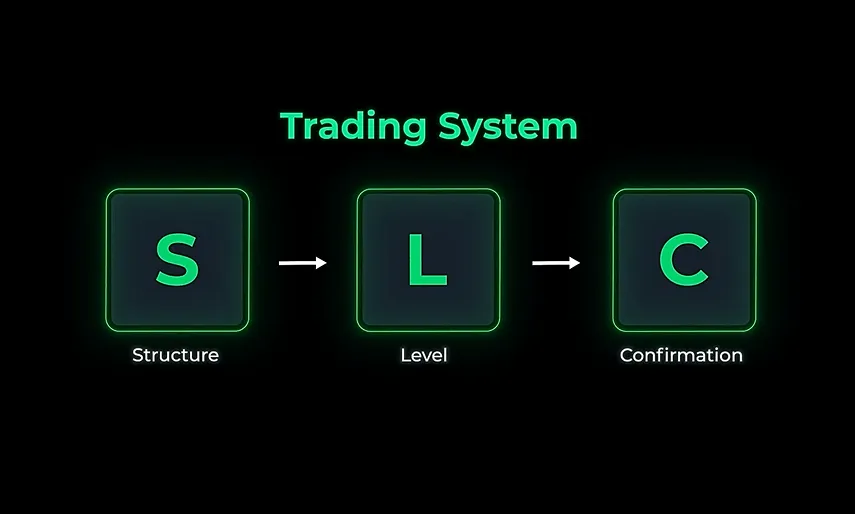 slc trading system structure level confirmation