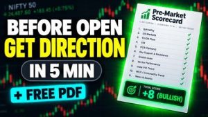 Pre-Market Analysis: सुबह 9:15 से पहले ये 11 चीज़ें ज़रूर चेक करें